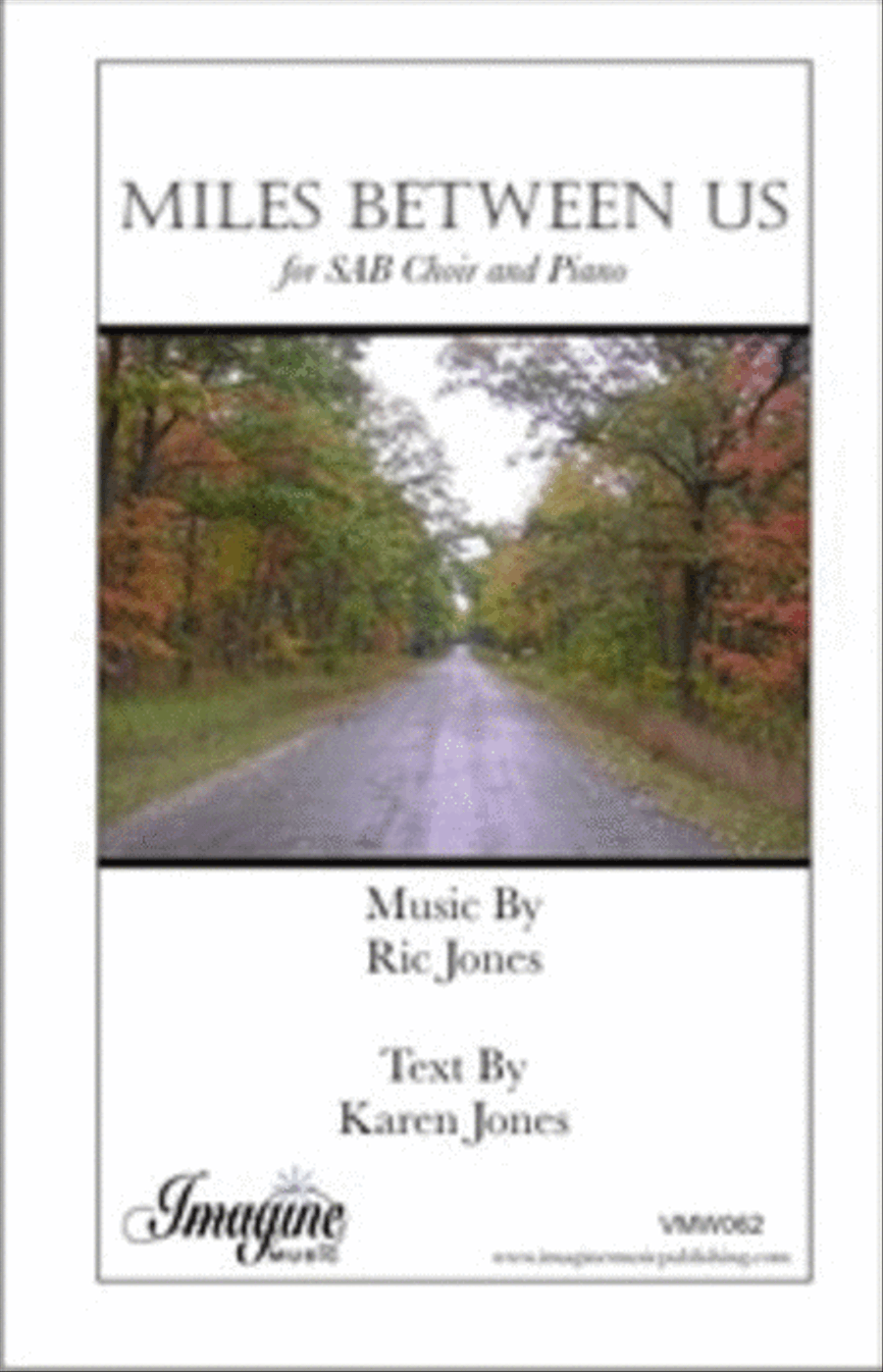 Miles Between Us (optional brass) 3-Part scores gallery preview page 1