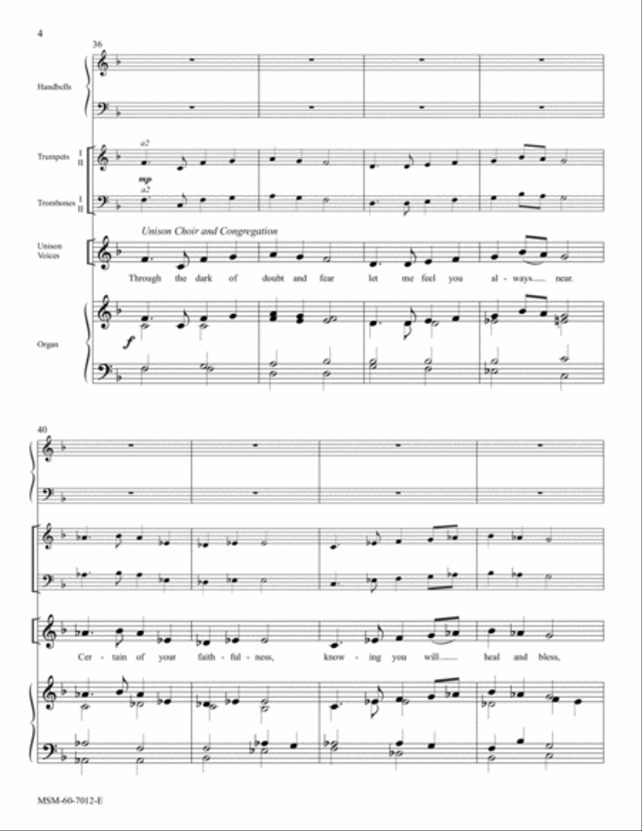 Spirit, God, Eternal Word Choir scores gallery preview page 5