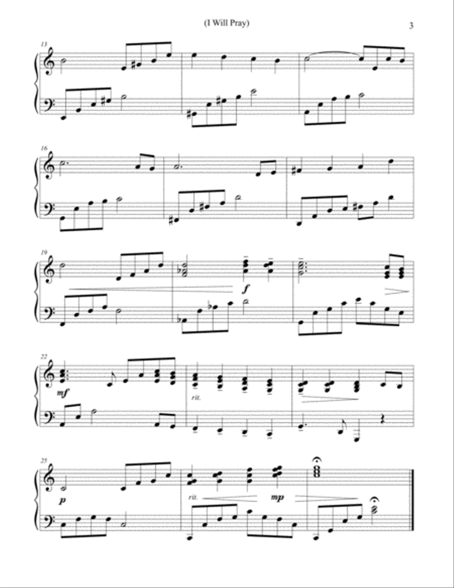 Sacred Moments at the Piano Piano Method scores gallery preview page 3