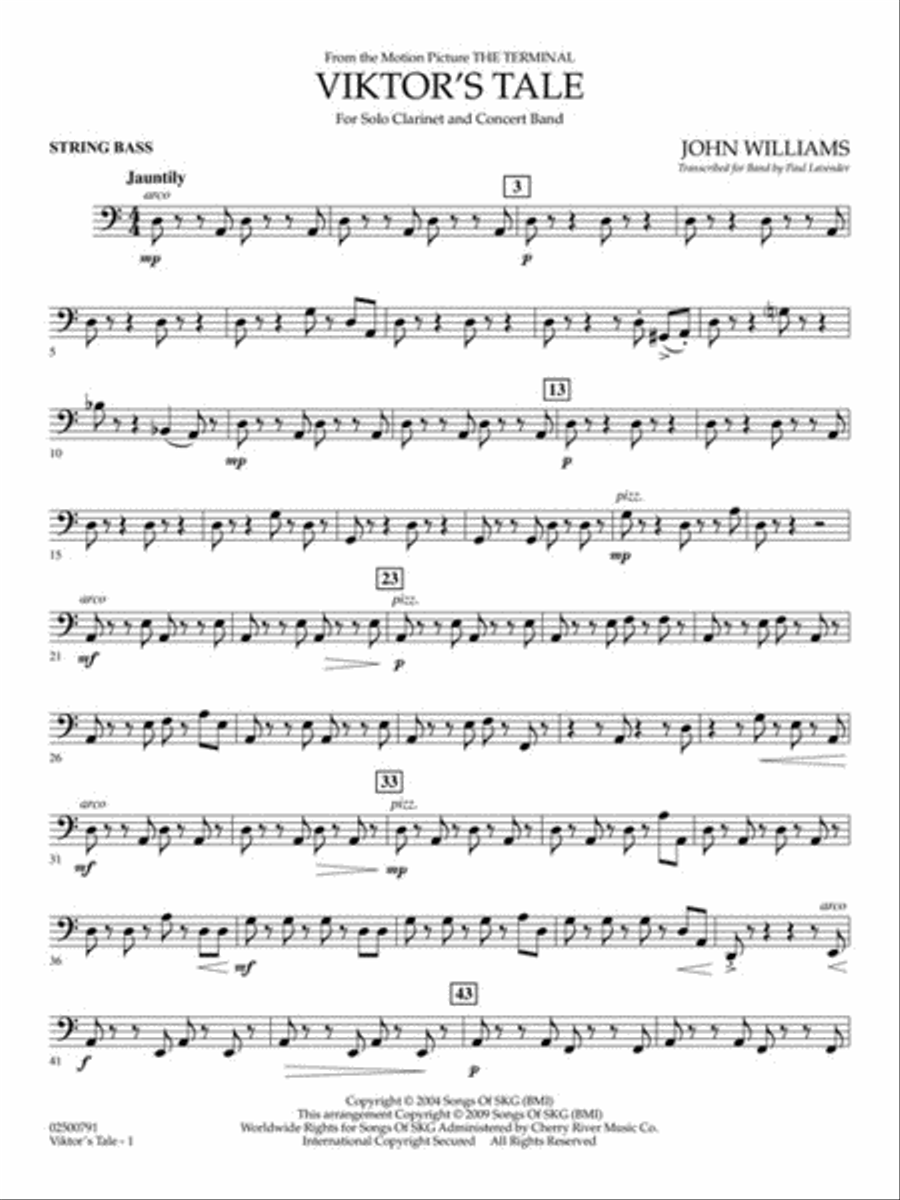 Viktor's Tale (from “The Terminal”) Concert Band scores gallery preview page 8