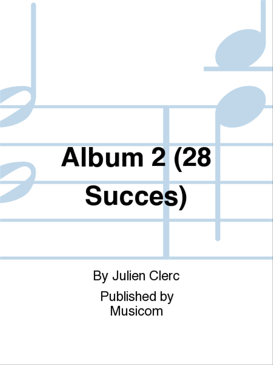 Album 2 (28 Succes) Collection / Songbook scores gallery preview page 1