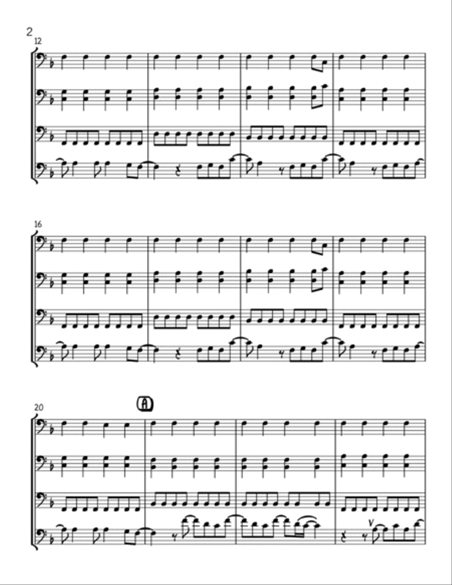The Scientist Cello scores gallery preview page 2