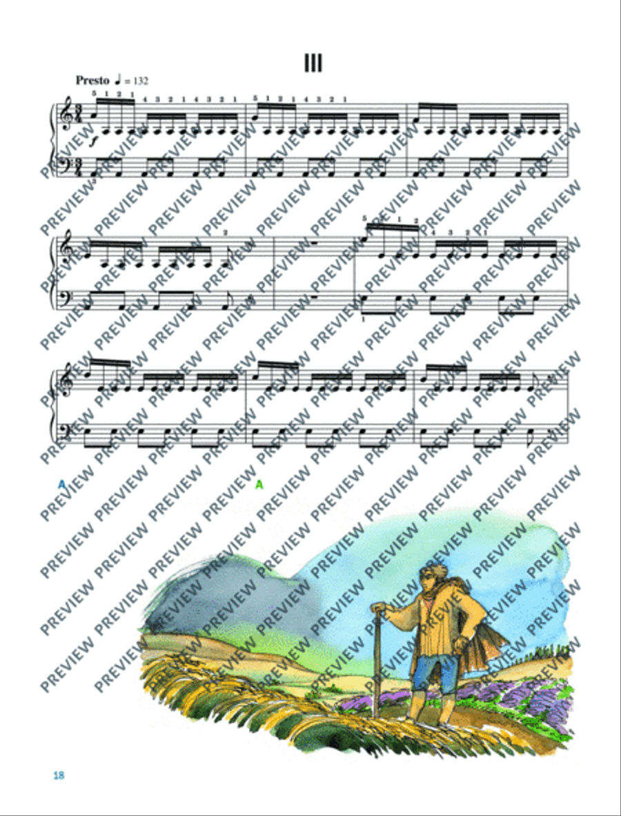 The Four Seasons Violin scores gallery preview page 19