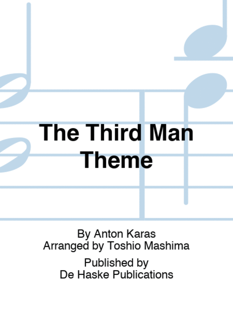 The Third Man Theme The Third Man Theme Concert Band scores gallery preview page 1