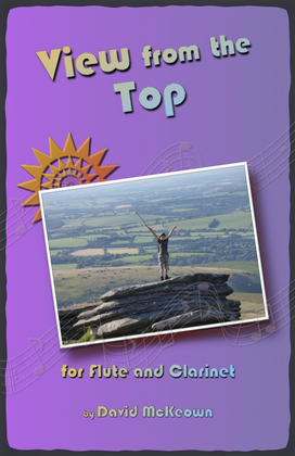 Book cover for View From The Top, for Flute and Clarinet Duet