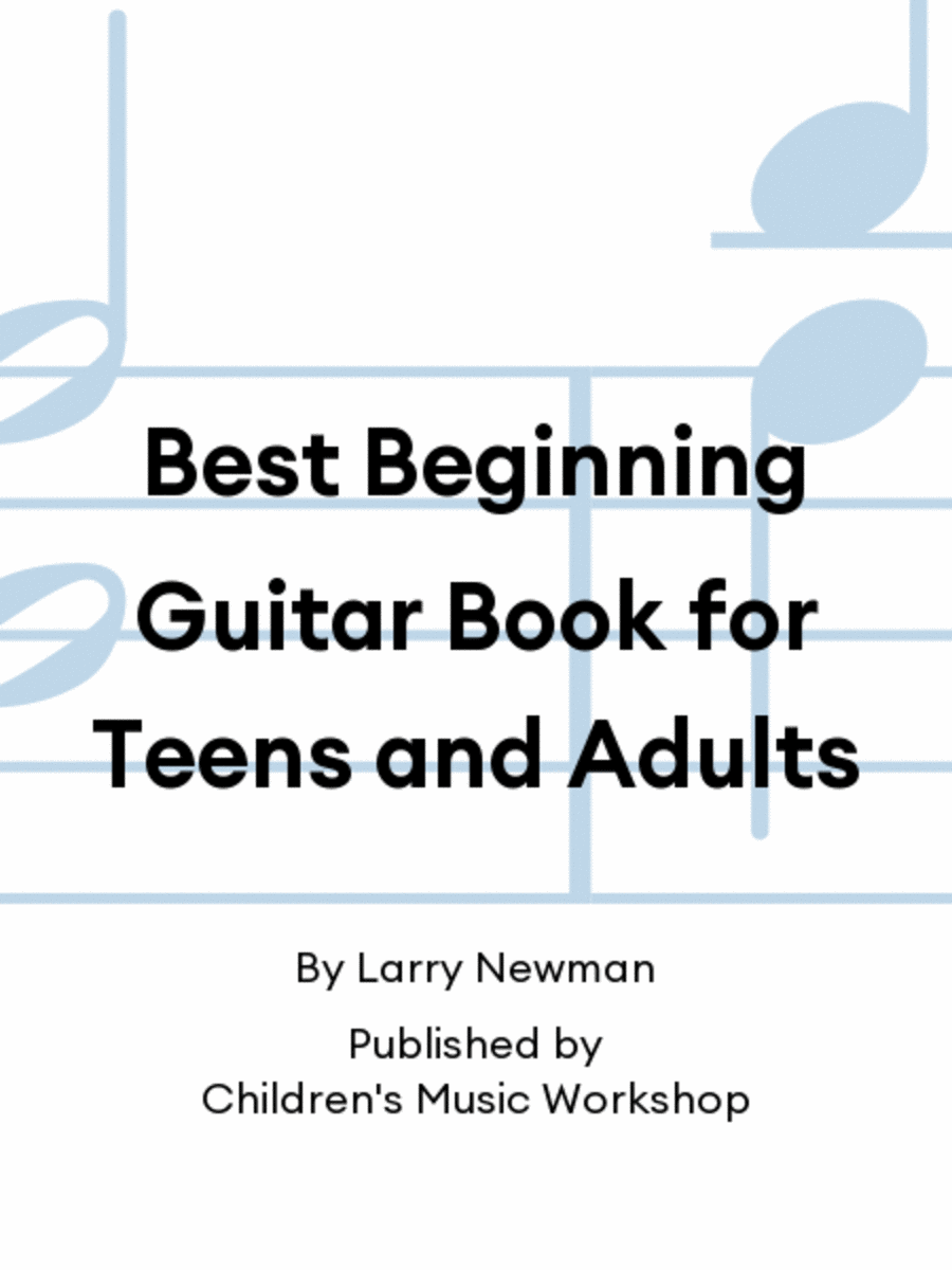 Best Beginning Guitar Book for Teens and Adults Easy Guitar scores gallery preview page 1