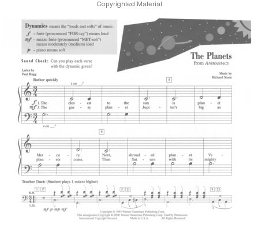 Primer Level – Popular Repertoire Book Piano Method scores gallery preview page 3