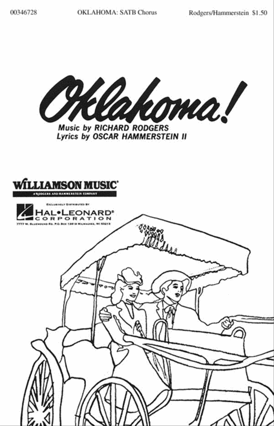 Oklahoma 4-Part scores gallery preview page 1