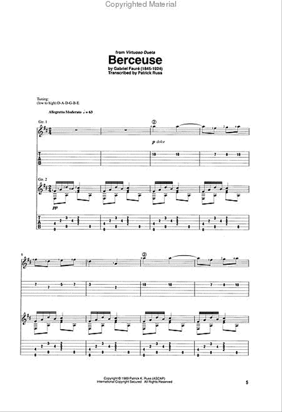 Christopher Parkening - Duets & Concertos Acoustic Guitar scores gallery preview page 2