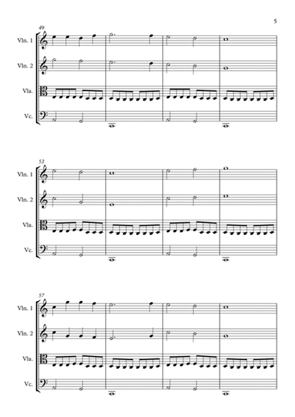 Juddah's Riff - String Quartet image number null