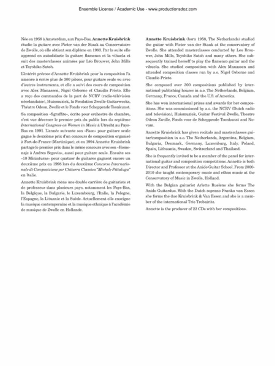 Toccata a due Classical Guitar scores gallery preview page 2