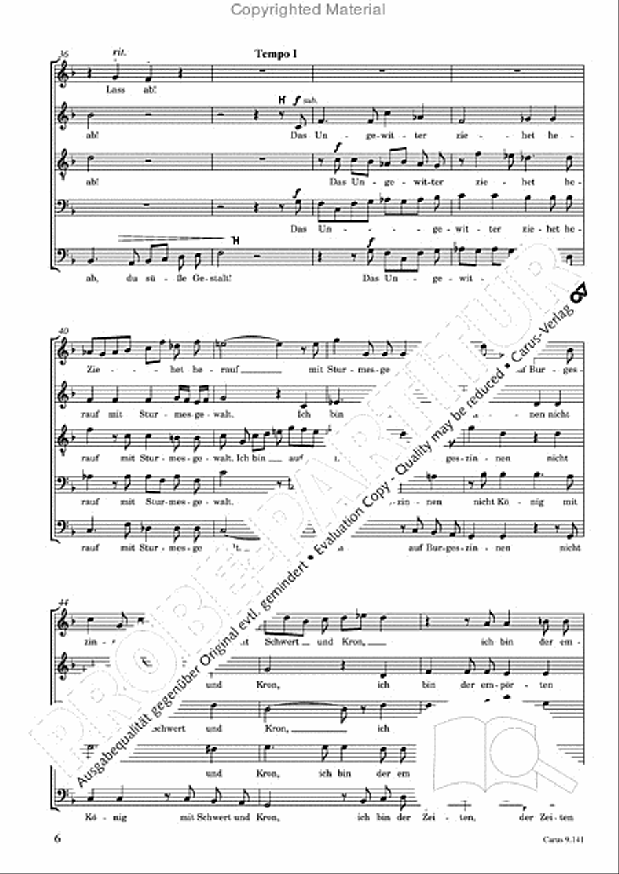 Nietzsche / Gottwald: Zwei Lieder aus dem Nachlasse Choir scores gallery preview page 7