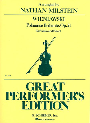 Book cover for Polonaise Brillante, Op. 21, No. 2