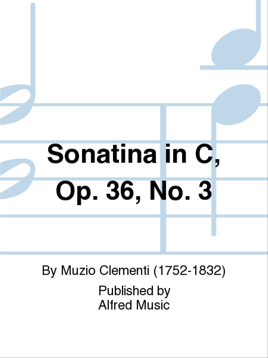 Clementi: Sonatina in C, Opus 36, No. 3 Small Ensemble scores gallery preview page 1