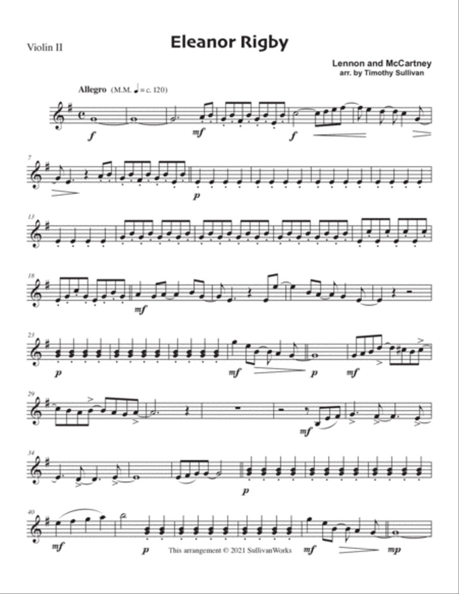 Eleanor Rigby image number null