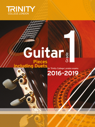 Book cover for Guitar Exam Pieces 2016-2019: Grade 1