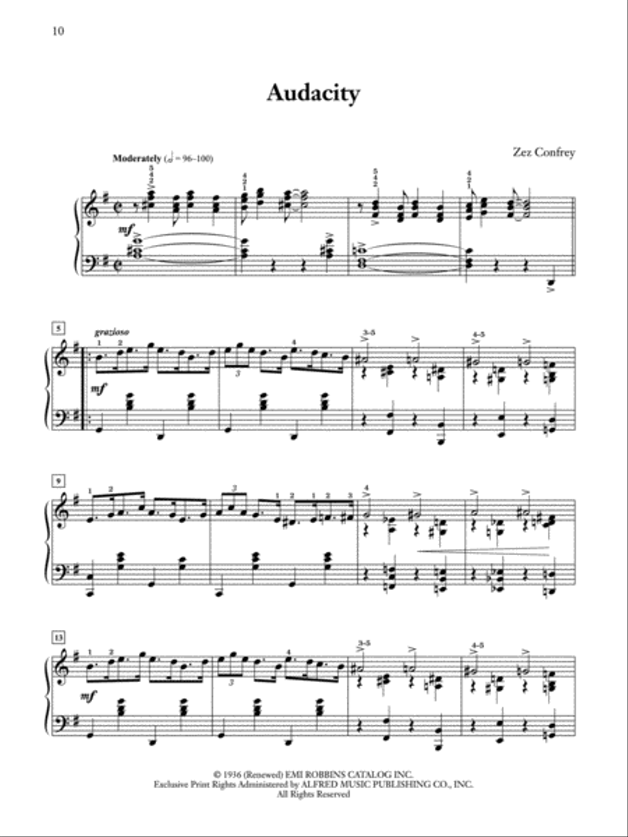 Zez Confrey at the Piano Zez Confrey at the Piano Piano Solo scores gallery preview page 2