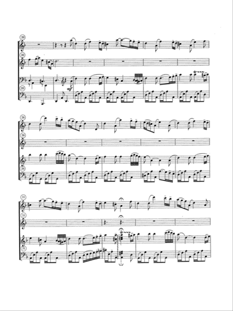 Amis d'Antan Flute Duet scores gallery preview page 3