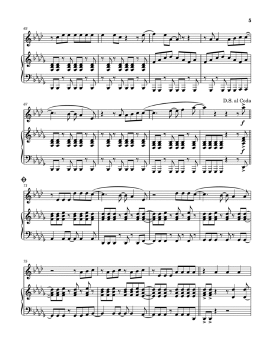 Do It Again Do It Again Horn scores gallery preview page 6