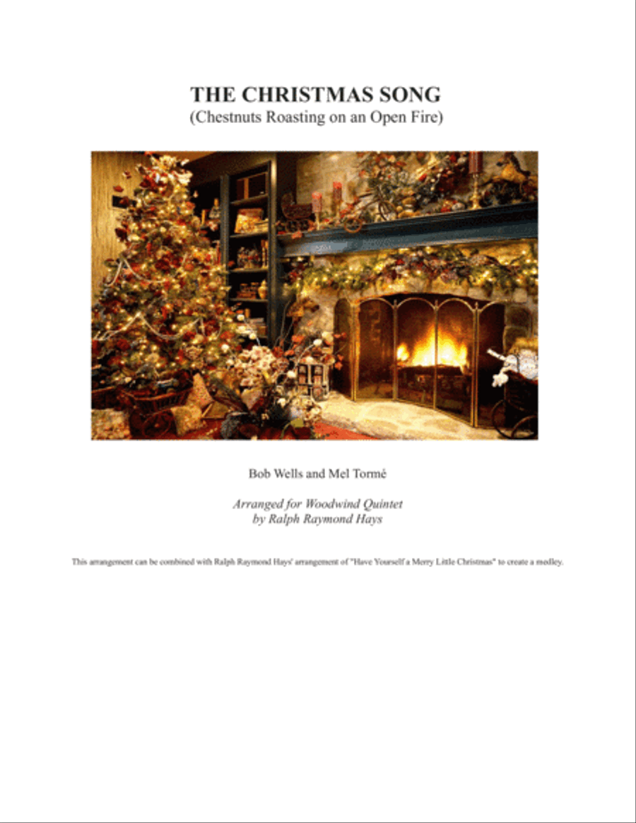 The Christmas Song (Chestnuts Roasting On An Open Fire) Woodwind Quintet scores gallery preview page 1