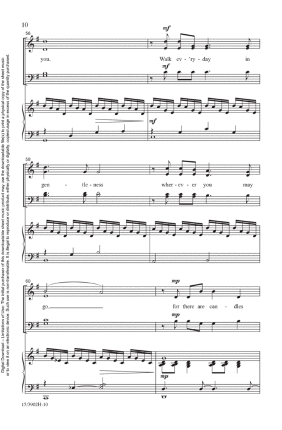Snow Angels 4-Part scores gallery preview page 10