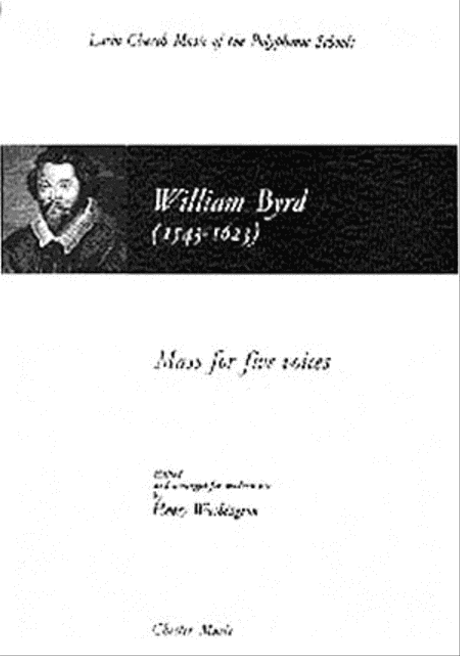 Mass for Five Voices SATTB scores gallery preview page 1