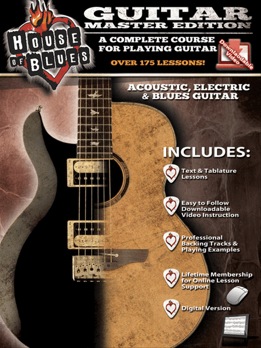 House of Blues Guitar - Master Edition Electric Guitar scores gallery preview page 1