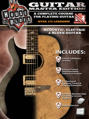 Book cover for House of Blues Guitar - Master Edition
