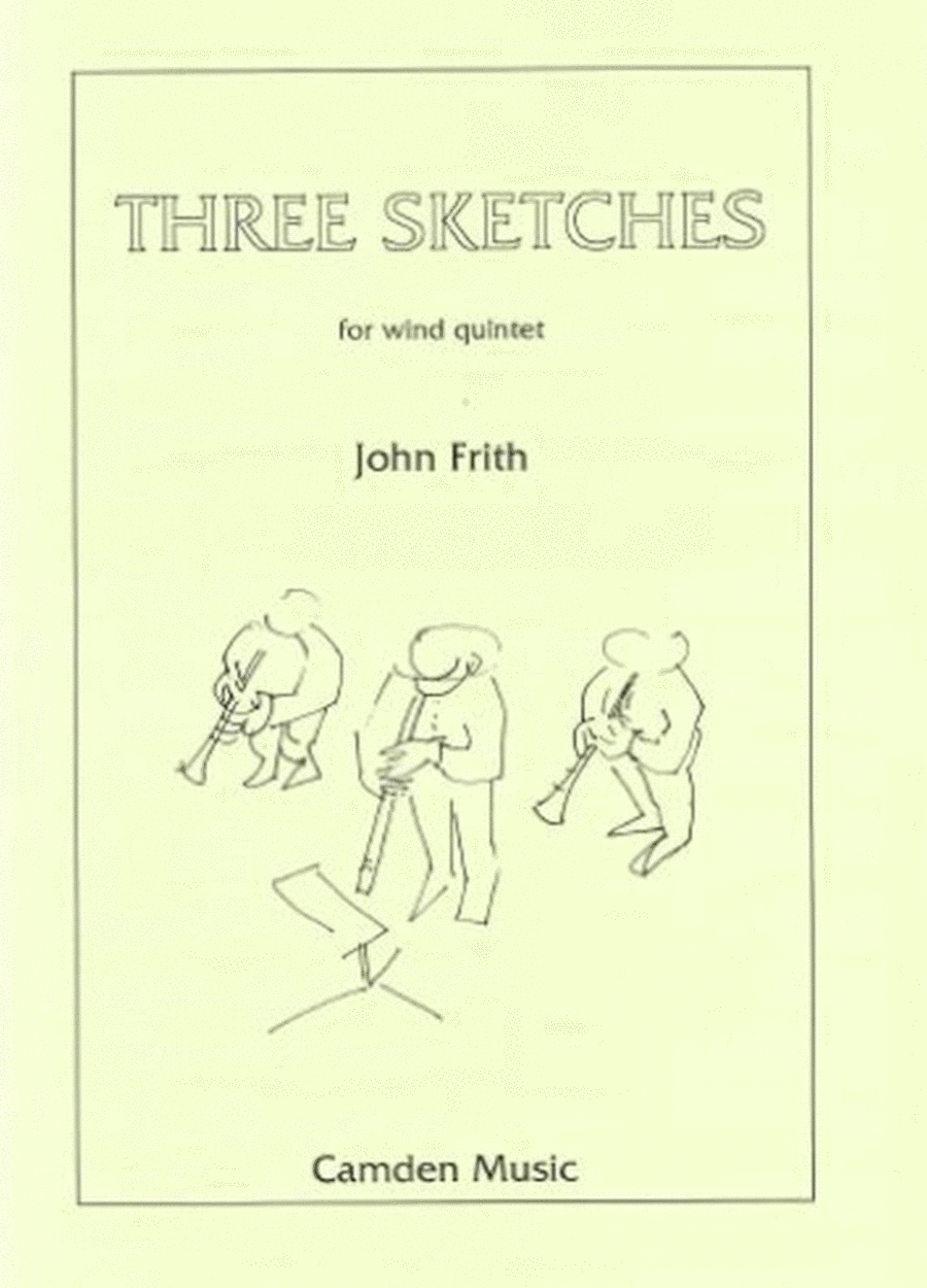 Three Sketches Woodwind Quintet scores gallery preview page 1