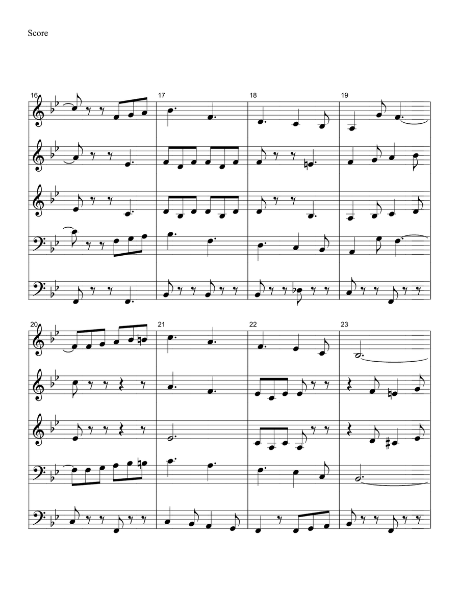 Seventy Six Trombones Horn scores gallery preview page 3