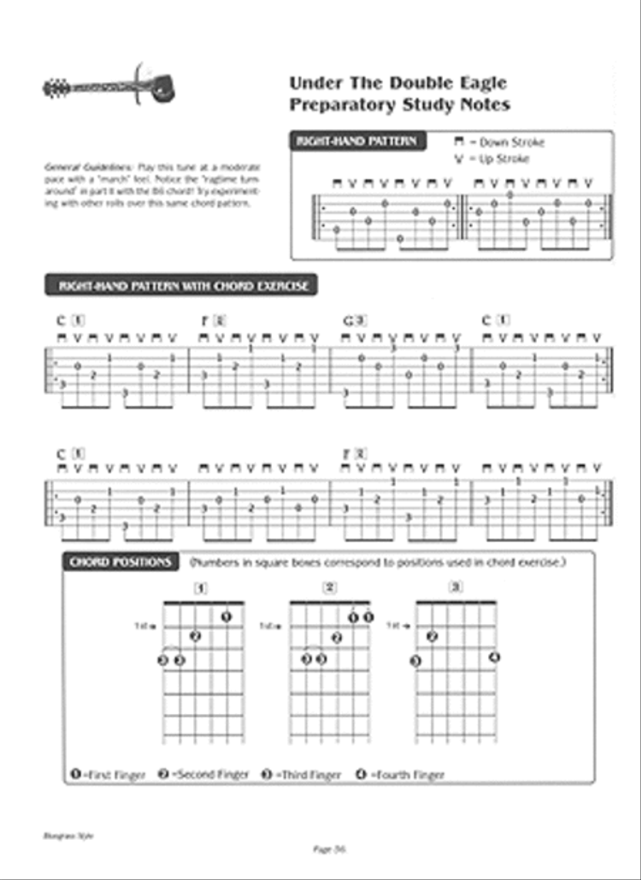 Guitar Crosspicking Technique Acoustic Guitar scores gallery preview page 4