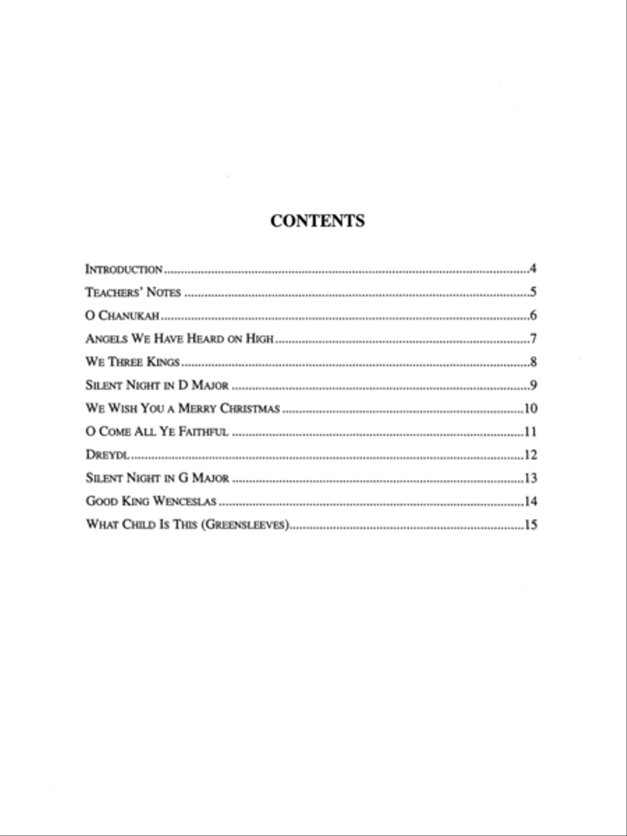 More Festive Strings for String Quartet or String Orchestra String Quartet scores gallery preview page 7
