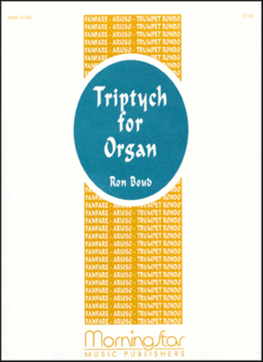 Triptych for Organ Organ Solo scores gallery preview page 1