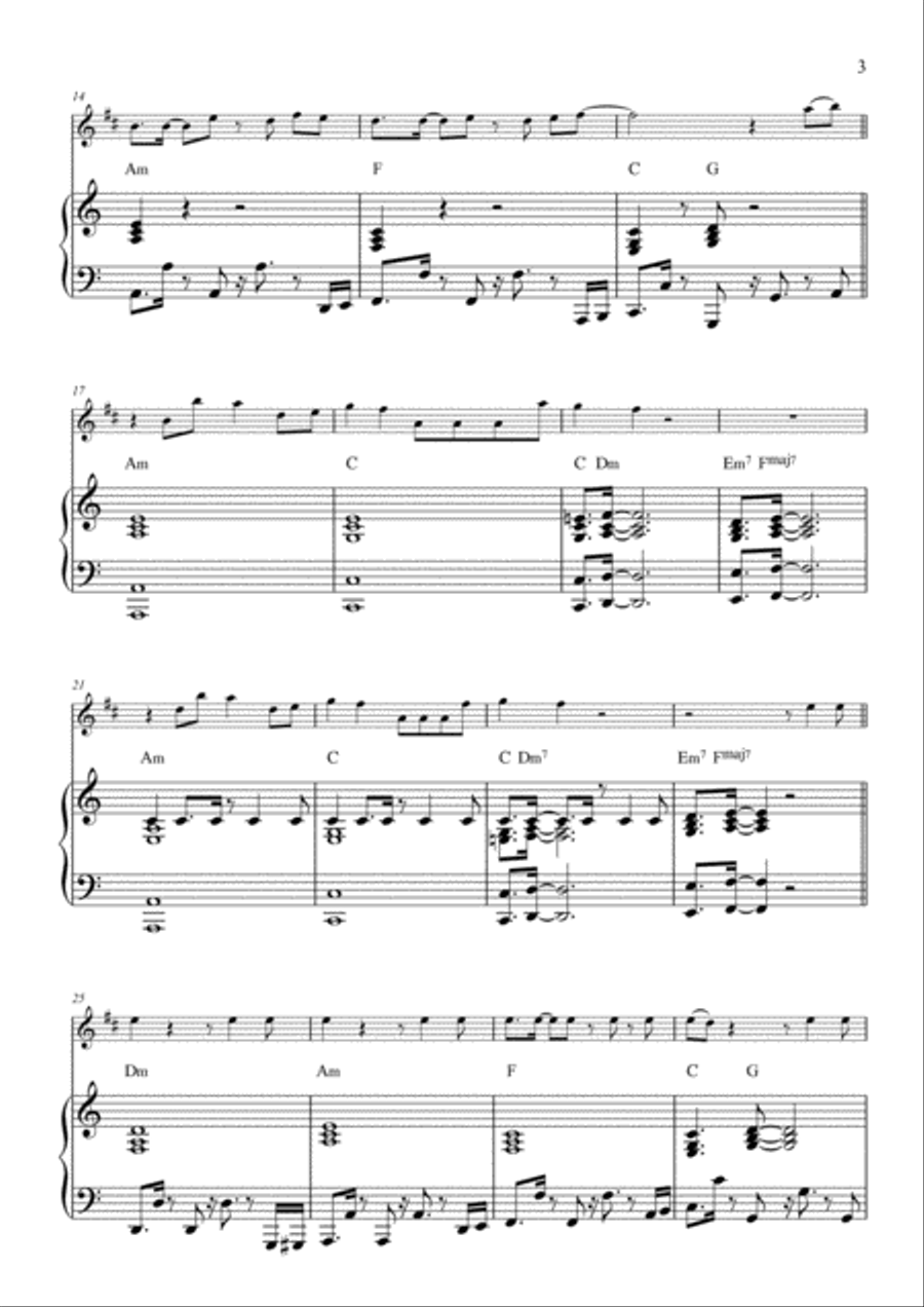 Don't Start Now Tenor Saxophone scores gallery preview page 3