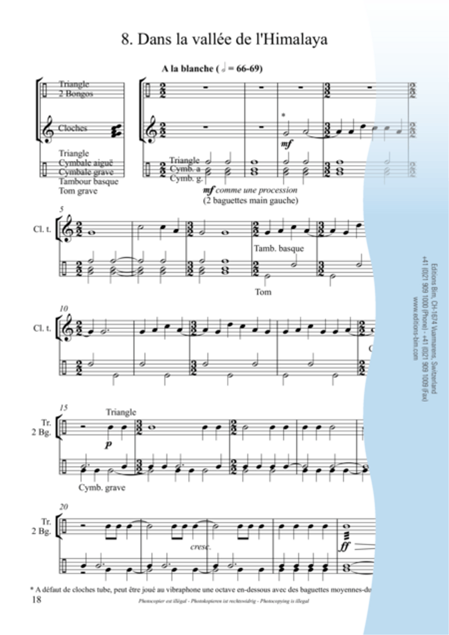 8 Escales 8 Escales Percussion scores gallery preview page 9