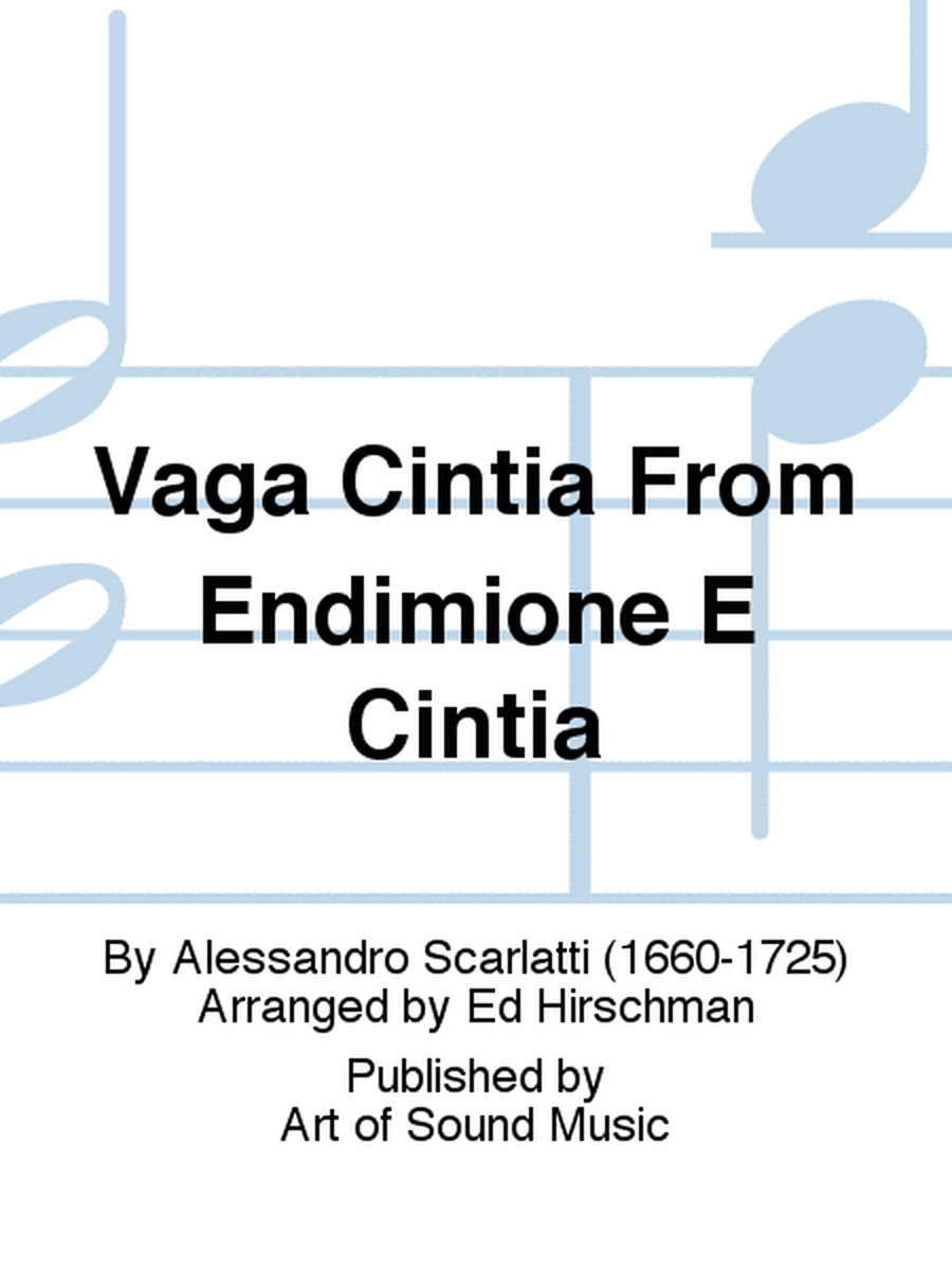 Vaga Cintia From Endimione E Cintia