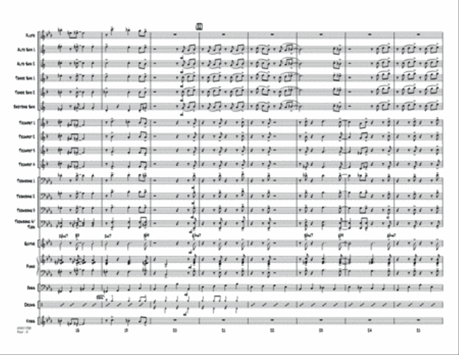 Four - Full Score Score scores gallery preview page 3