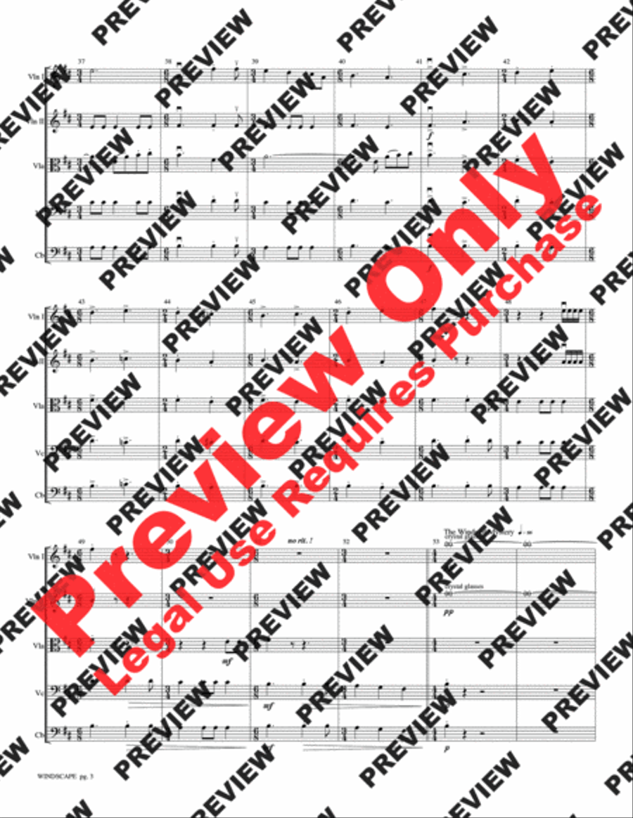 Windscape String Orchestra scores gallery preview page 6