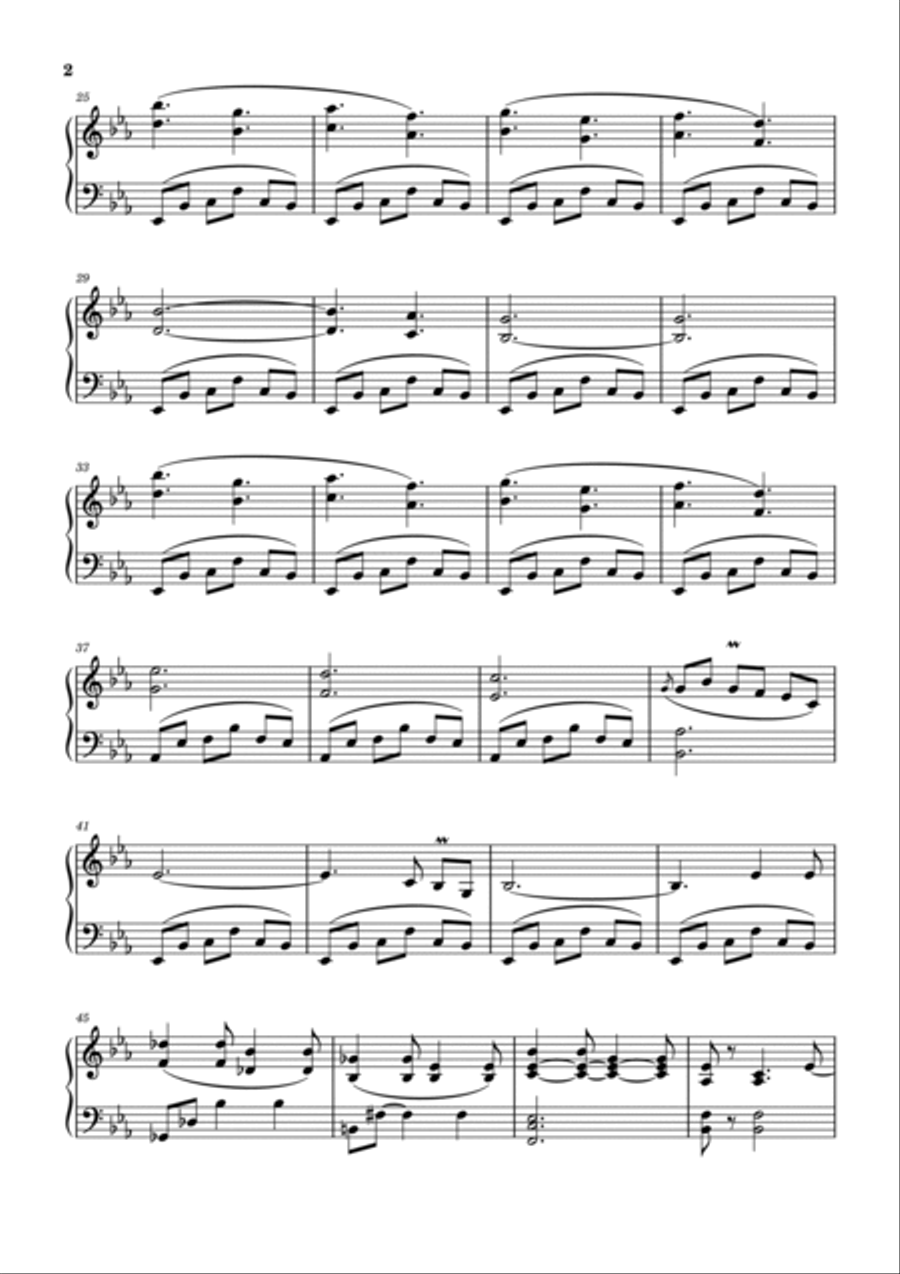 RISVEGLI Piano Solo scores gallery preview page 2