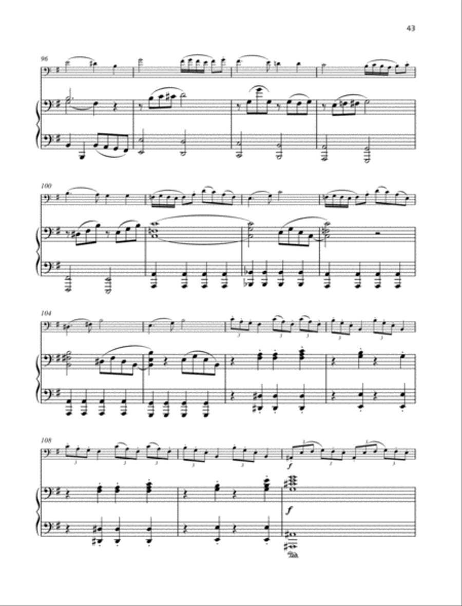 Sonata E minor Sonata E minor Piano Accompaniment scores gallery preview page 6