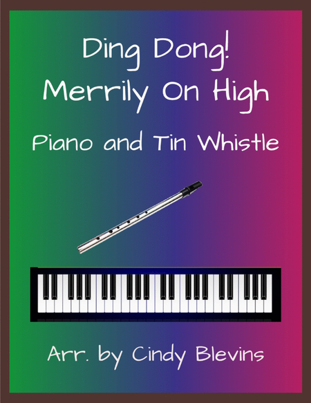 Ding Dong! Merrily On High, Piano and Tin Whistle (D) image number null