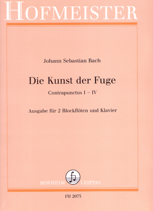 Book cover for Die Kunst der Fuge
