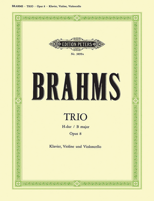 Book cover for Piano Trio, Op. 8