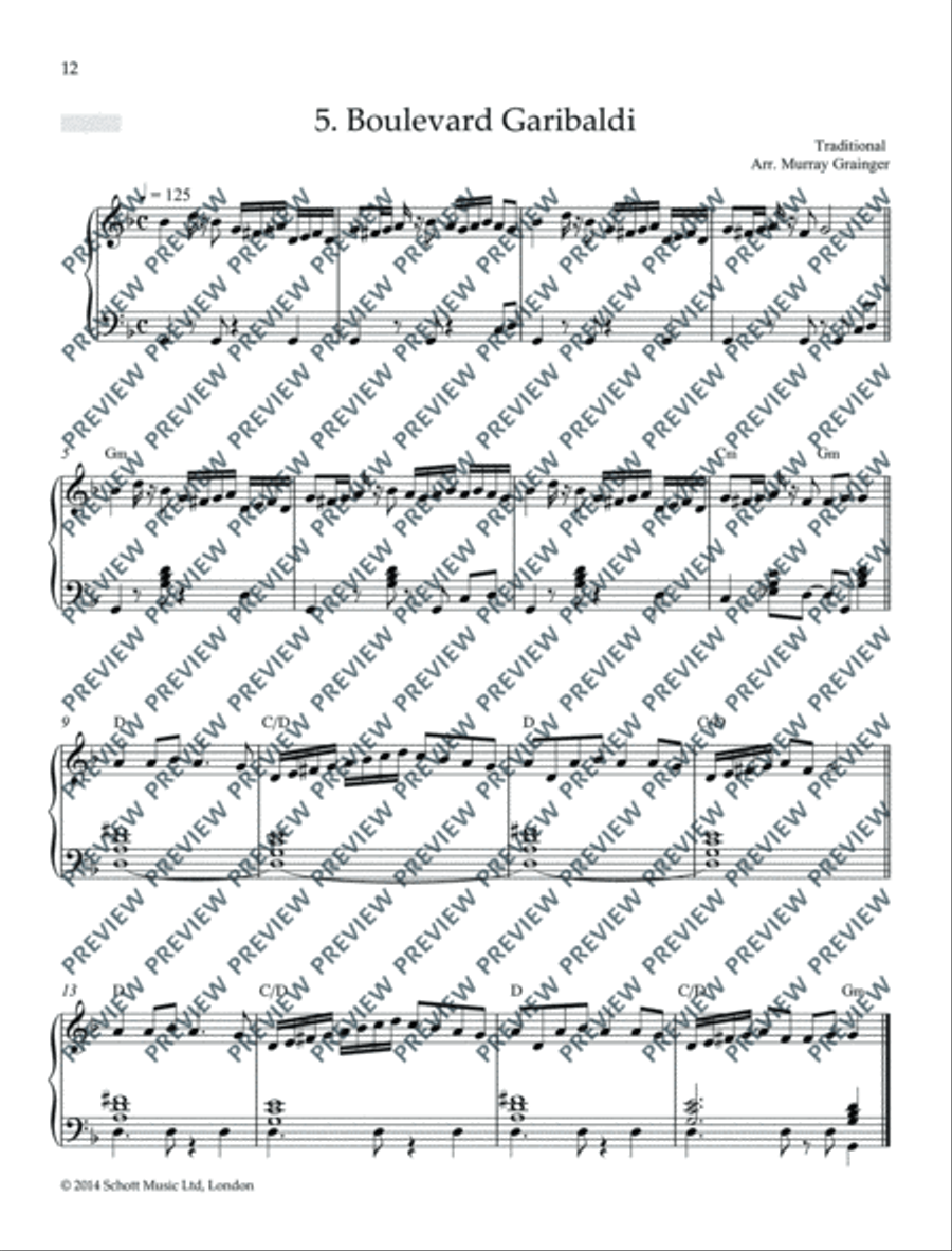 French Folk Tunes for Accordion Accordion scores gallery preview page 13