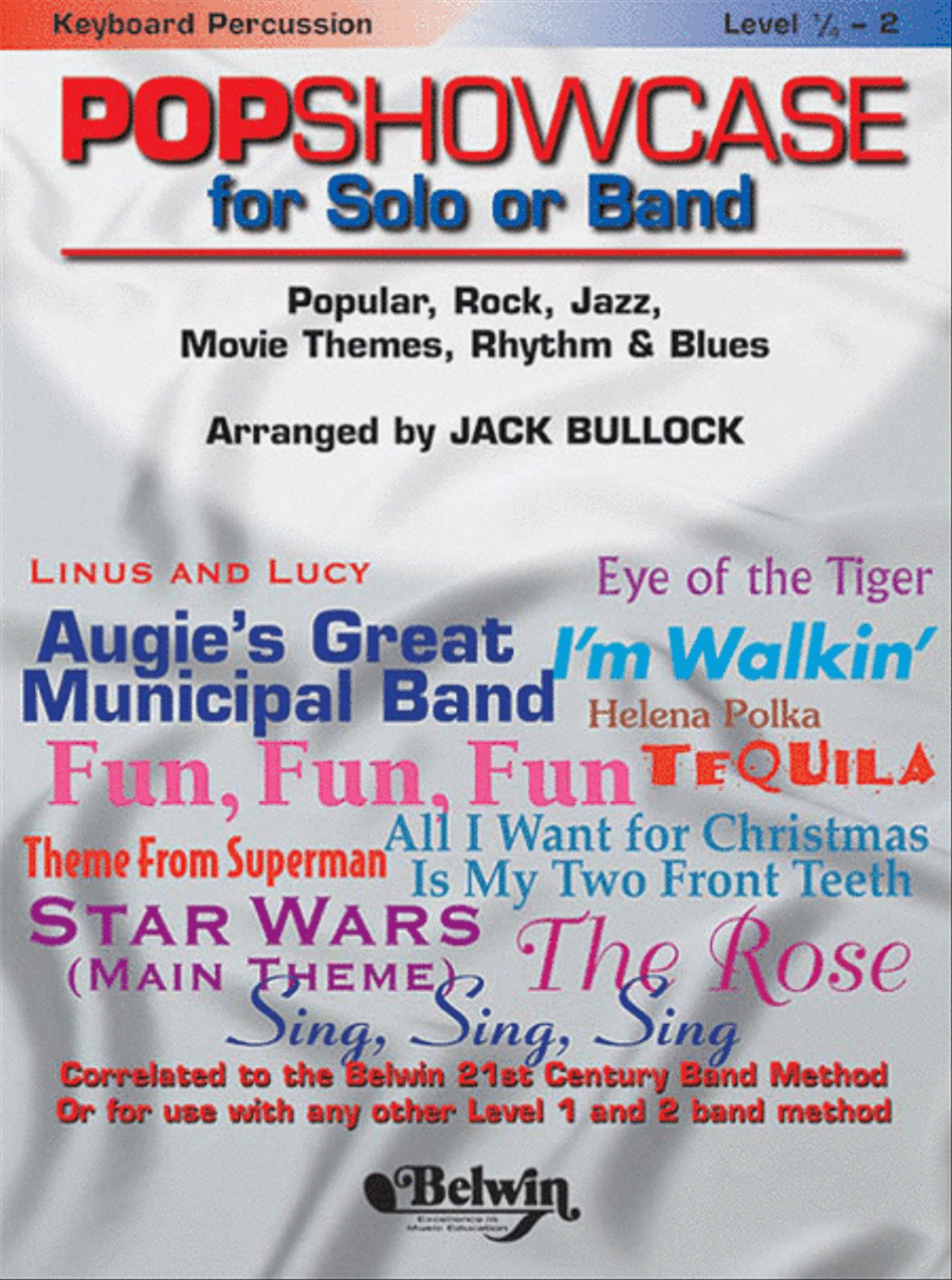 PopShowcase for Solo or Band Concert Band Methods scores gallery preview page 1