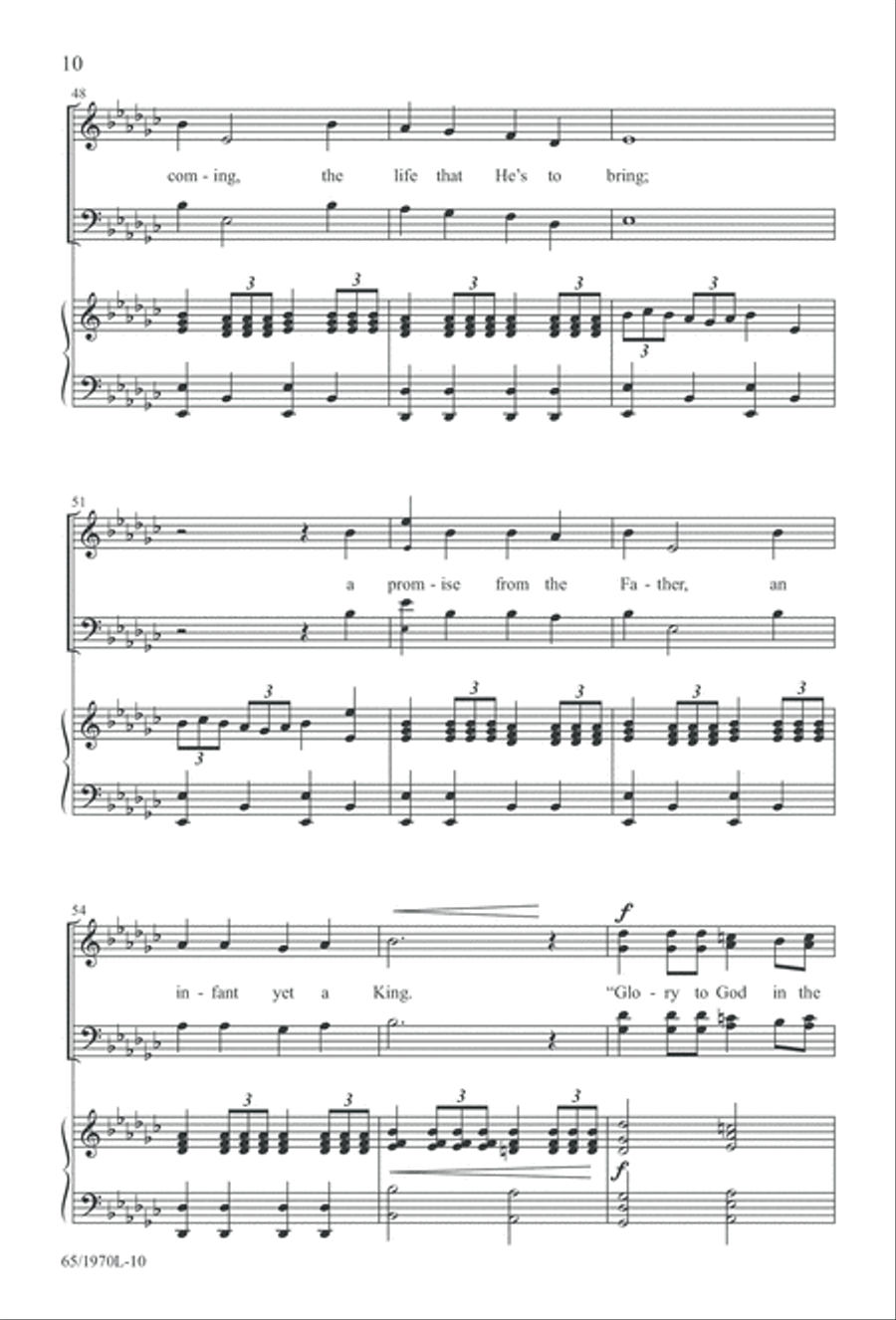 A Great and Mighty Wonder 4-Part scores gallery preview page 11