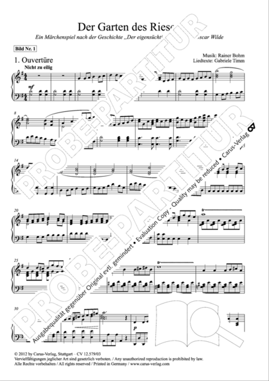 Der Garten des Riesen Children's Choir scores gallery preview page 4