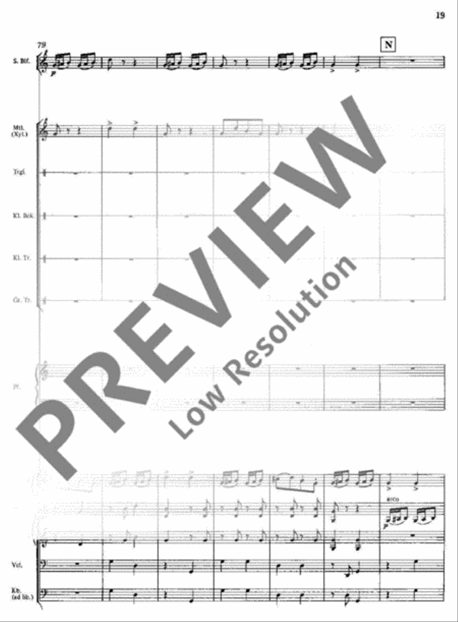 Baladă şi joc Baladă şi joc Orchestra scores gallery preview page 20