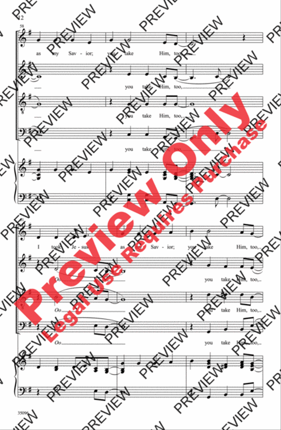 Do Lord, Remember Me Do Lord, Remember Me 4-Part scores gallery preview page 12