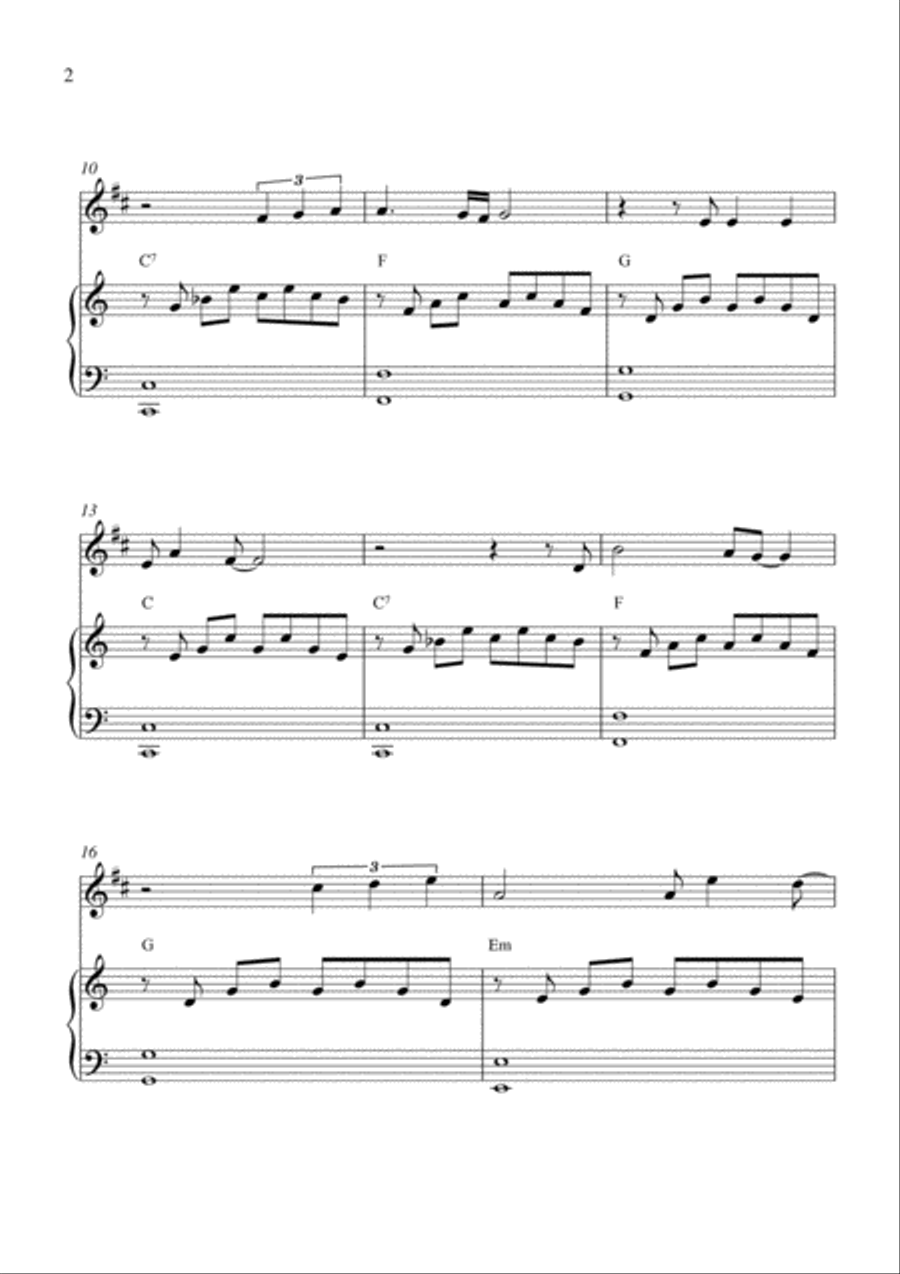 Endless Love Trumpet Solo scores gallery preview page 2